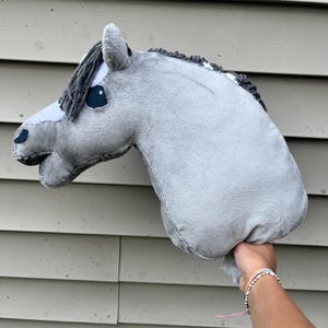 Gray Hobby Horse - Etsy