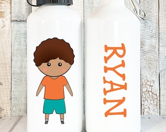 Kids Water Cup Personalized Children Waterbottles for Kids, Personalised Water Bottle for Kids, Personalized Gift for Kids, 20 oz Aluminum