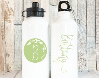 Personalized Water Bottle, Personalized Gifts for Teen Girls, Graduation Gift for Her, Tween Girl Gifts, Monogram Gifts, Flower Girl Gift