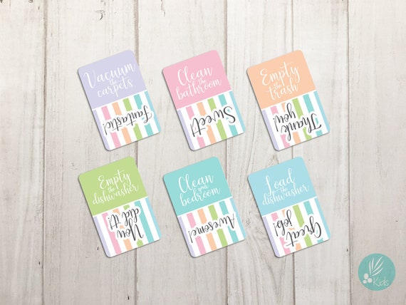 Etsy Chore Chart Magnets