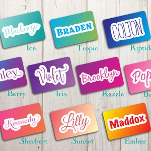 Name Magnet, Locker Magnet, Personalized Magnets, Custom Magnets, Personalized Magnet for Fridge, Locker Decorations, School Magnets image 2