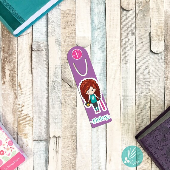 Personalized Bookmark For Kids Softball Gifts For Players Etsy