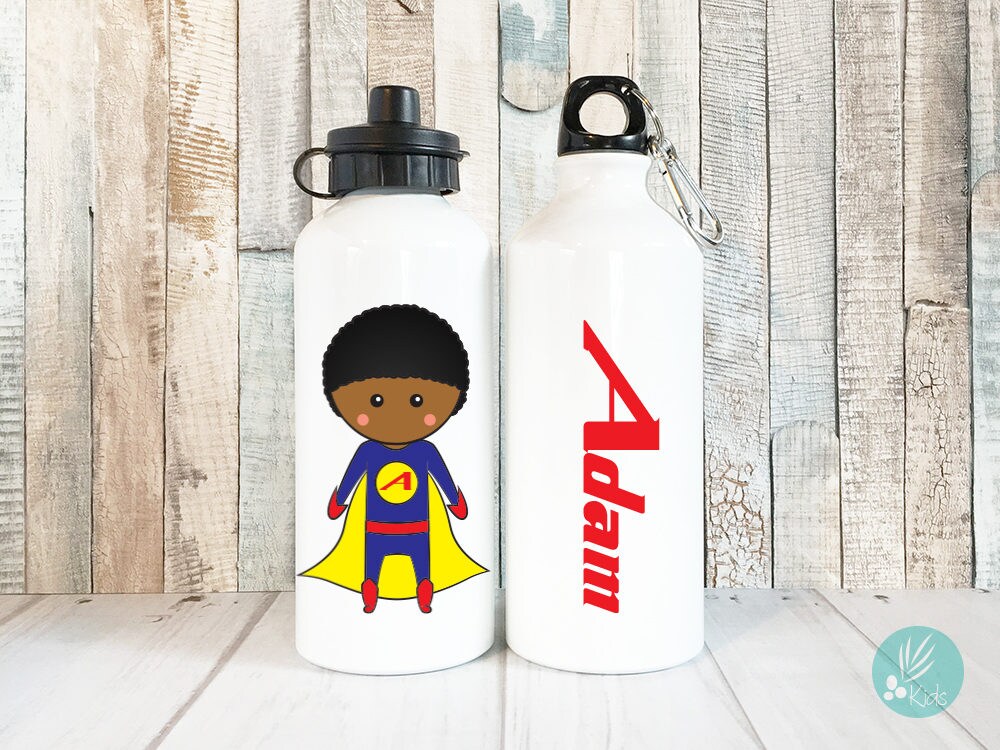 Marvel Avengers 400ml Water Bottle School Travel Gym Super Heros Gift Idea BNWT 