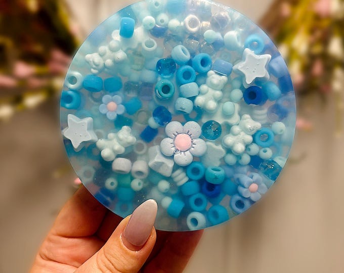 True Blue Picky Pad: Handmade - Sensory fun for anxiety + ADHD -Satisfying your urge to pick