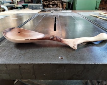 Live Edge Dogwood Ladle or Large Serving Spoon - One of a Kind