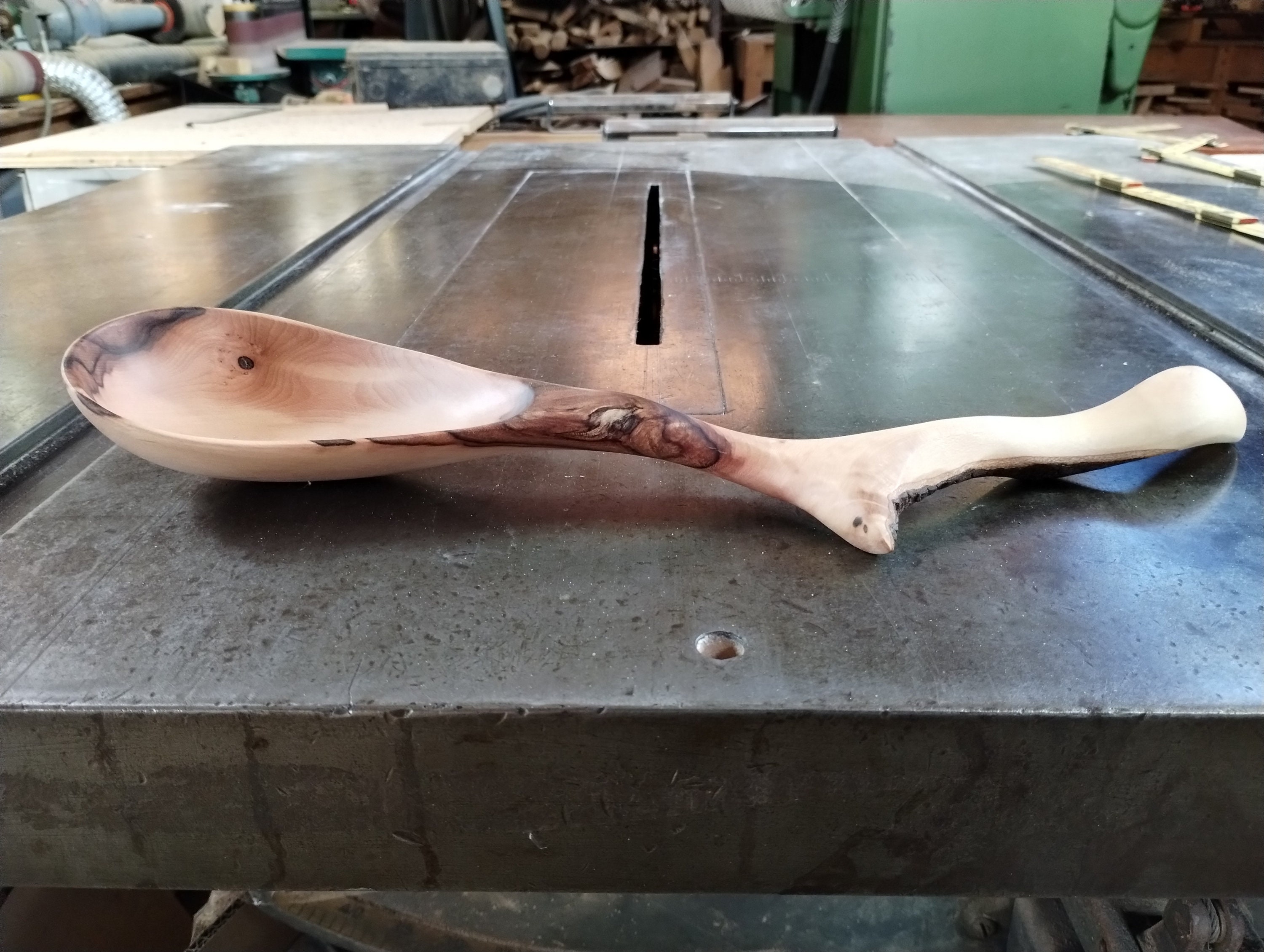 Live Edge Dogwood Ladle or Large Serving Spoon - One of a Kind