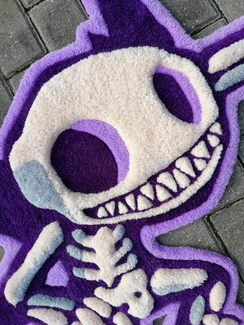 Sableye Rug Pokémon Sableye Handmade Custom Skeleton 3D Tufted Rug - Etsy