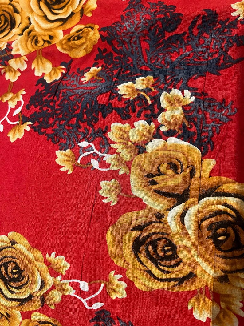 Floral Prayer Dress Abaya with Attached Hijab: Islamic Jilbab Gown image 10