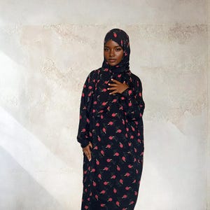 Prayer dress, Abaya, Prayer Abaya, Prayer gown, Jilbab, Khimar, Islamic dress, prayer set, Salah dress, Islamic gift, hijab for Women