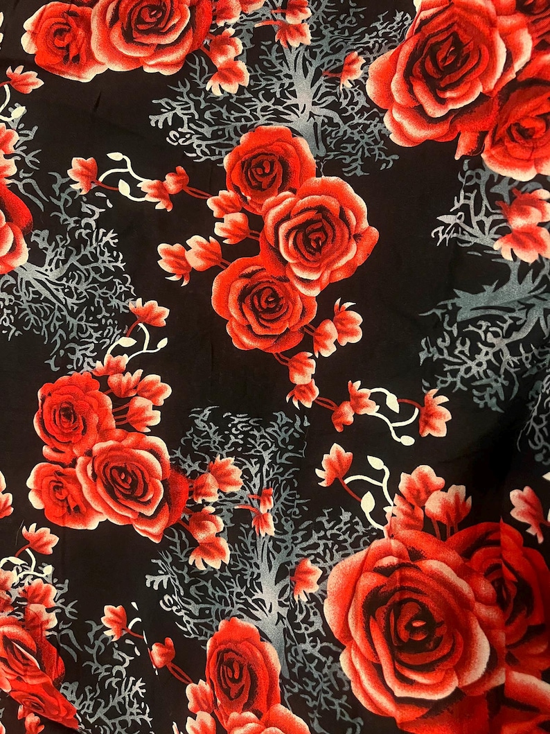 Floral Prayer Dress Abaya with Attached Hijab: Islamic Jilbab Gown image 2
