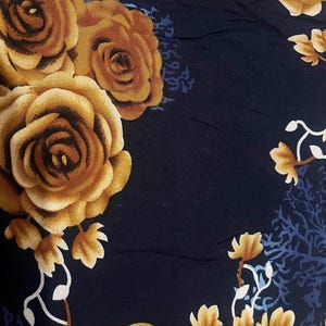 Floral Prayer Dress Abaya with Attached Hijab: Islamic Jilbab Gown image 8