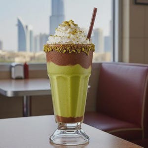 Dubai Chocolate Pistachio Milkshake Recipe: Viral Dessert Drink (Digital Download