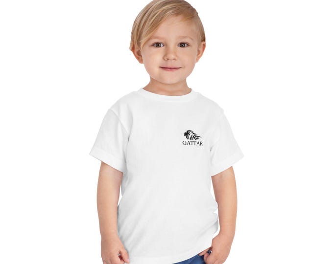 Gattar Cool Toddler Graphic Tee, Playful Animal Design, Kids Gift, Fashionable Toddler Shirt, Birthday Outfit, Everyday Wear