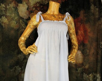 Summer Dress, Women's Sundress, 1970s Sundress, Vintage Replica Dress