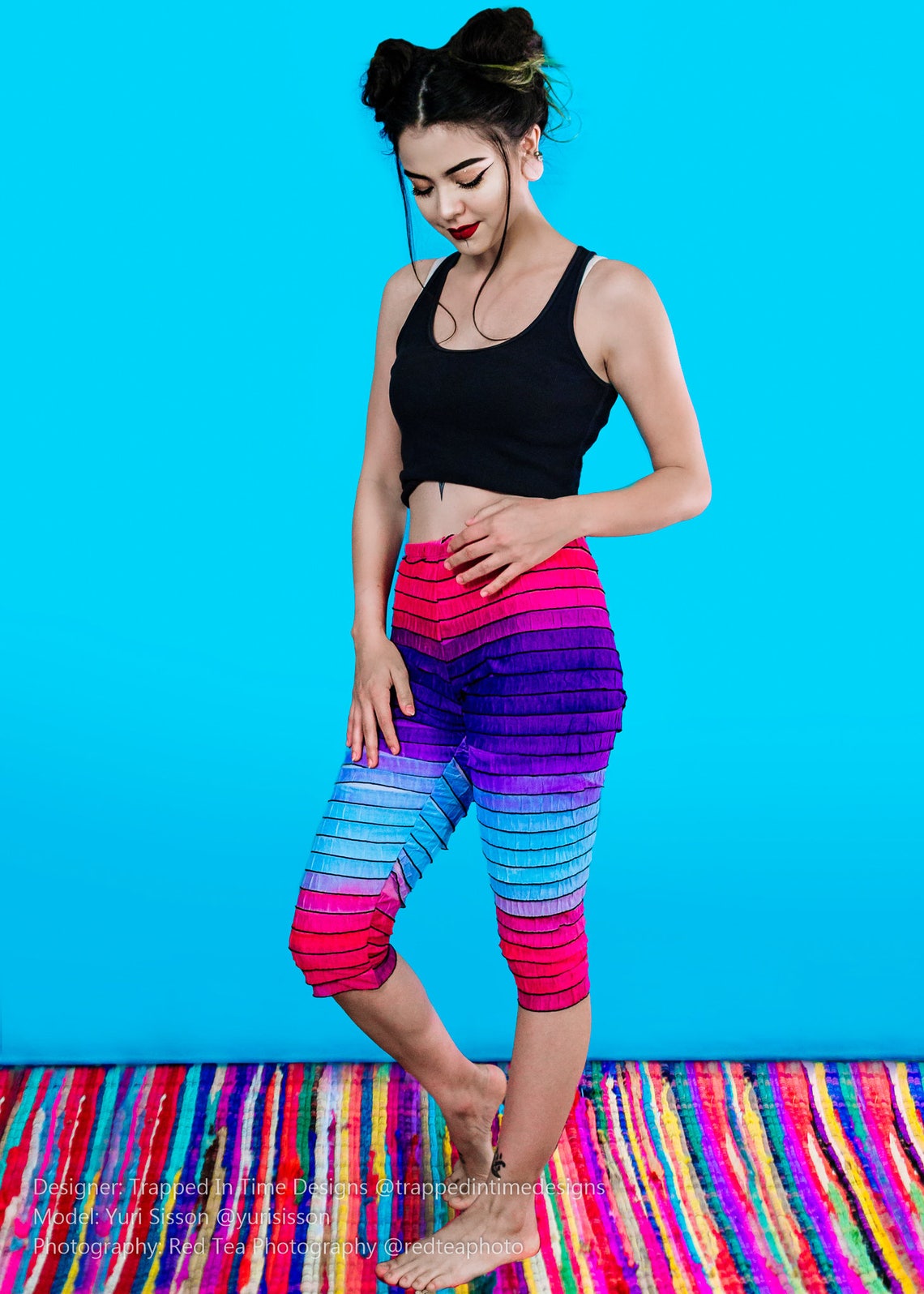 Bloomers Leggings Ruffle Bloomers Ruffle Capris Ruffle Etsy