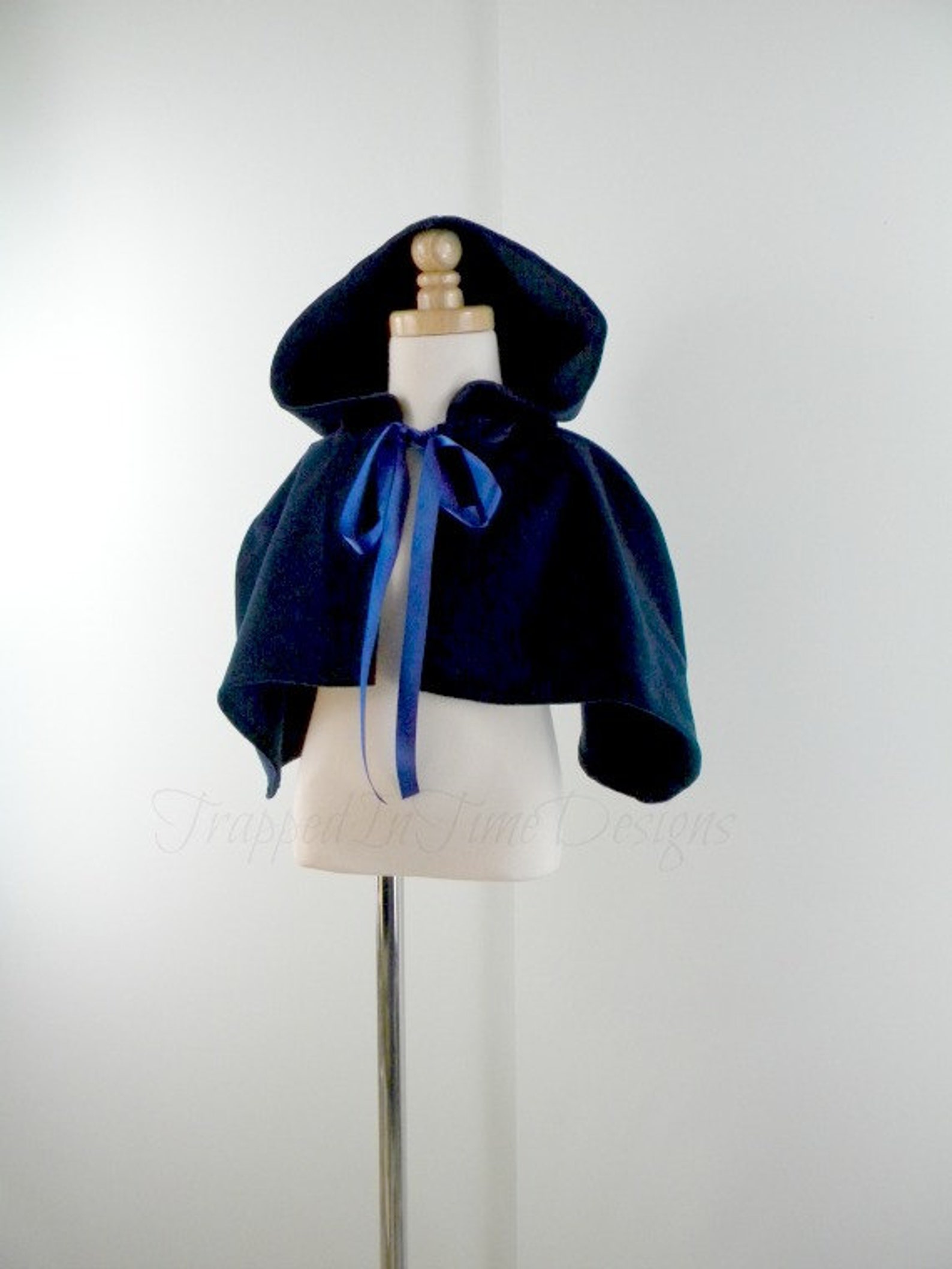 Navy Capelet Capelet infantil Navy Velveteen Capelet Traje | Etsy