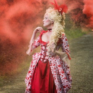 Zombie Costume, Vampire Costume, Halloween Costume, Women's Costume, Marie Antoinette, Zombie Marie Antoinette