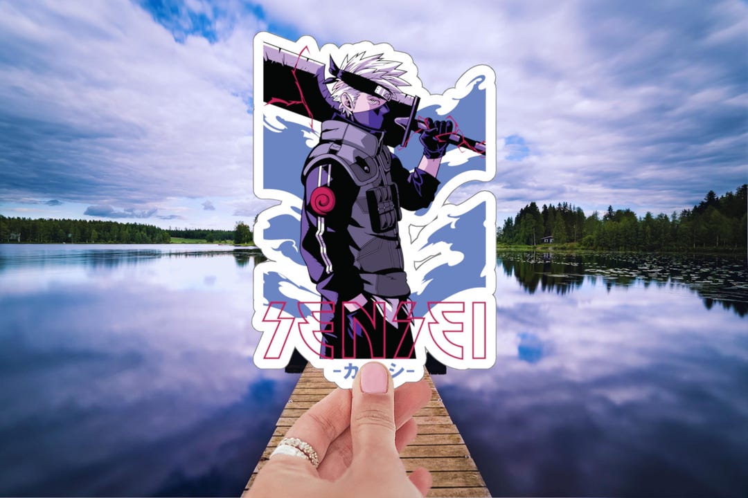 Naruto Shippuden Kakashi Hatake Character Sticker, Kakashi Hatake Team ...