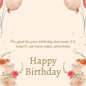 Birthday Card Funny Birthday Card For Friend Funny Card