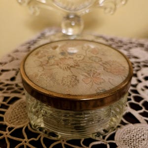 Vintage Art Dec Style Dresser/Vanity Jar