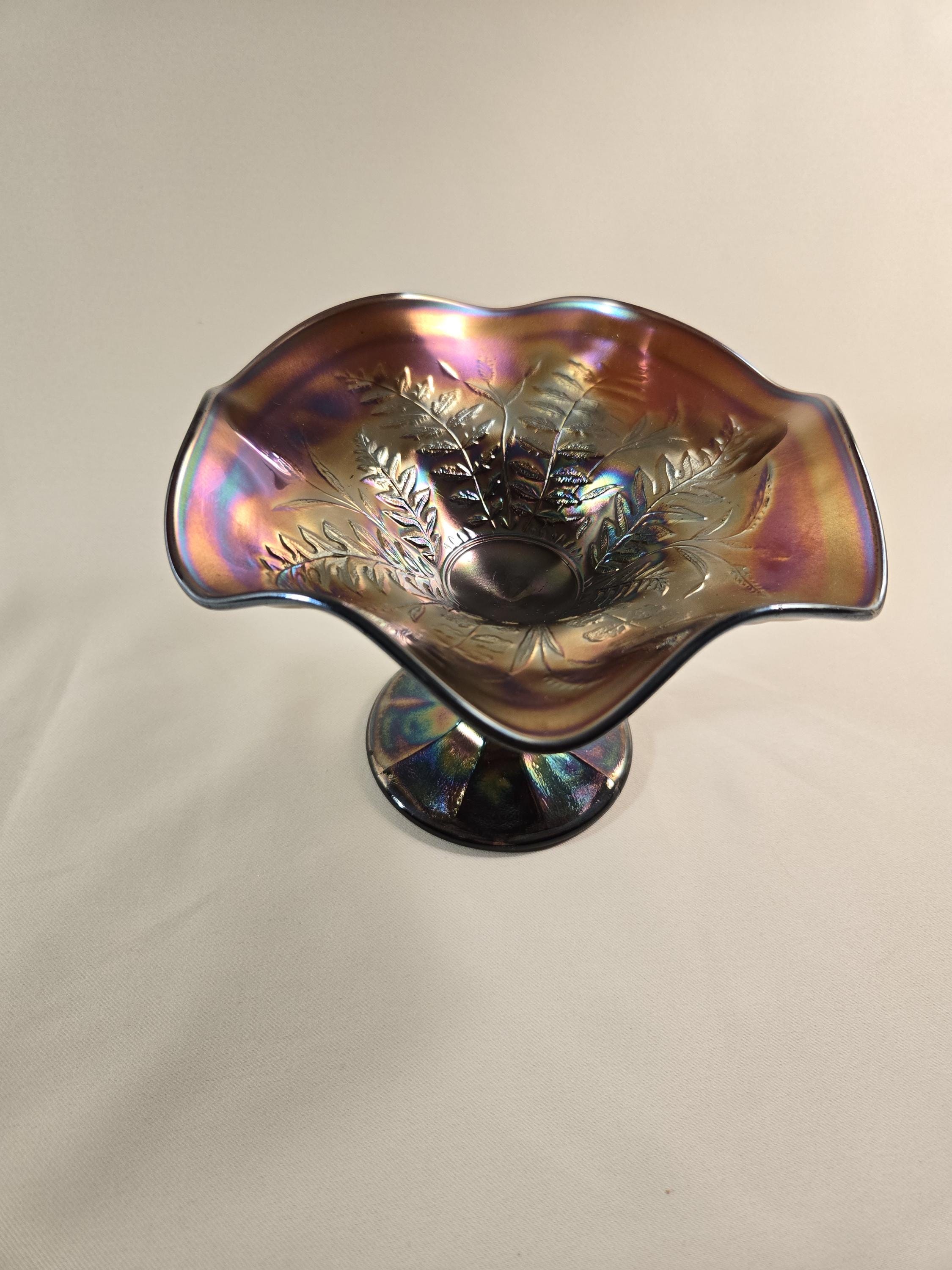 Antique carnival glass - Etsy 日本