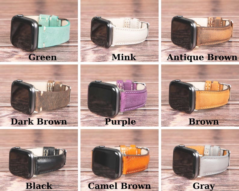 lether fitbit versa 4 3 2 1 Lite Sense watch bands