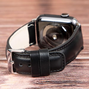 Genuine Leather Fitbit Versa 4 3 2 Band men women, Personalized Fitbit Sense 2 bands unisex, Fitbit Accessories Gift for special day