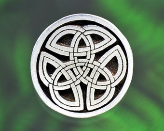Filigree Cross Sewing Button in Fine Lead Free PewterSET of TWOMade in USA