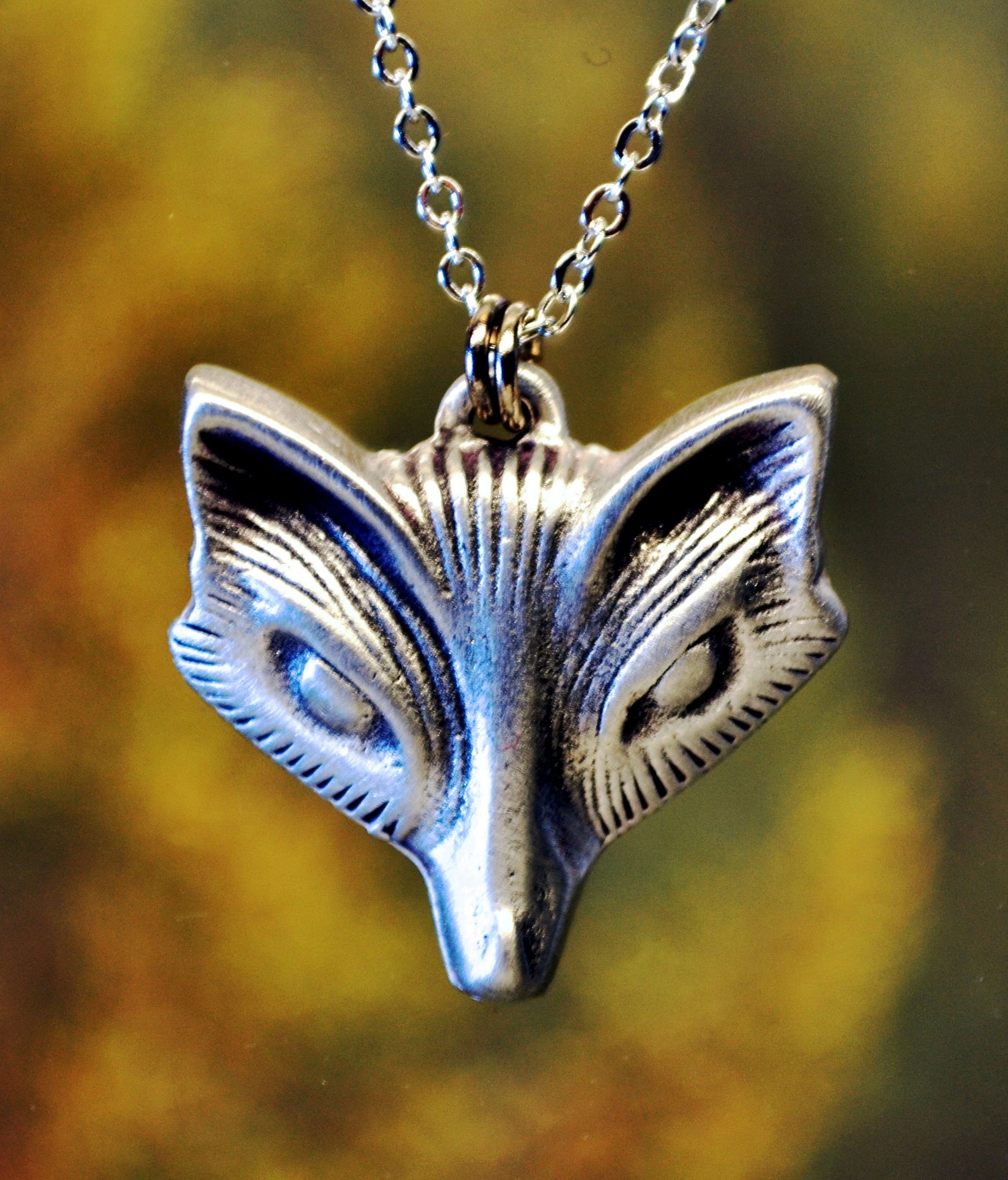Fox Necklace Fox Jewelry Vixen Necklace Vixen Jewelry Etsy