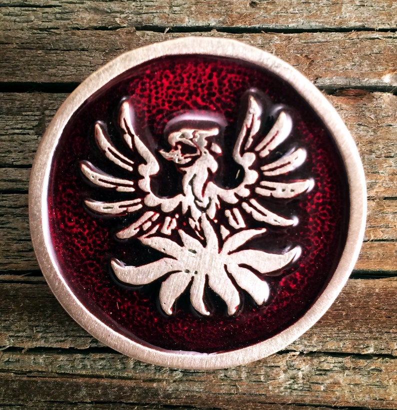 Phoenix Pewter Pin