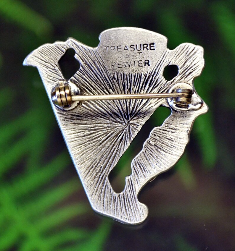 Celtic Irish Harp Pin Celtic Jewelry Irish Jewelry Music Etsy