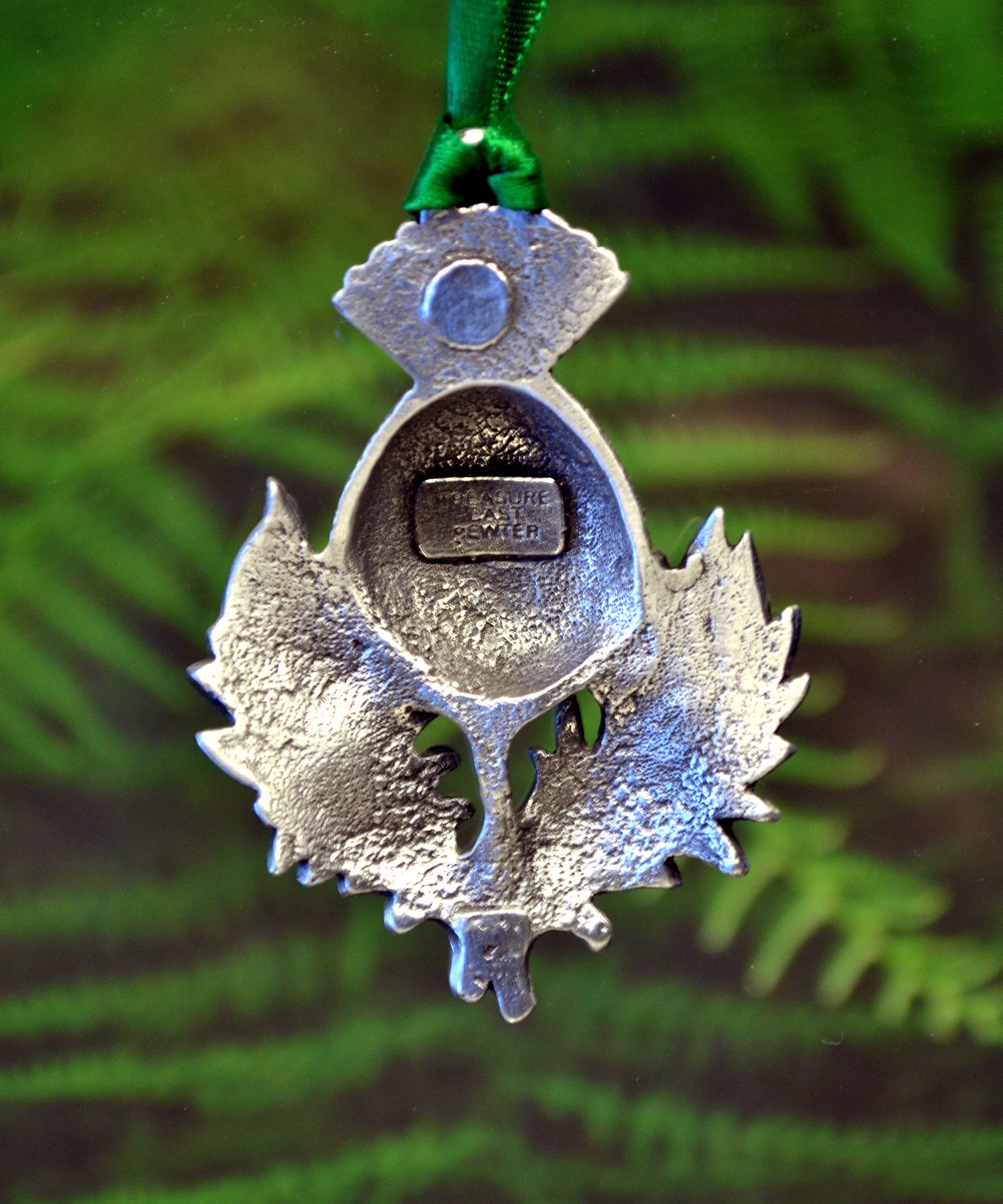 Scottish Thistle Christmas Ornament Scottish Holiday Etsy