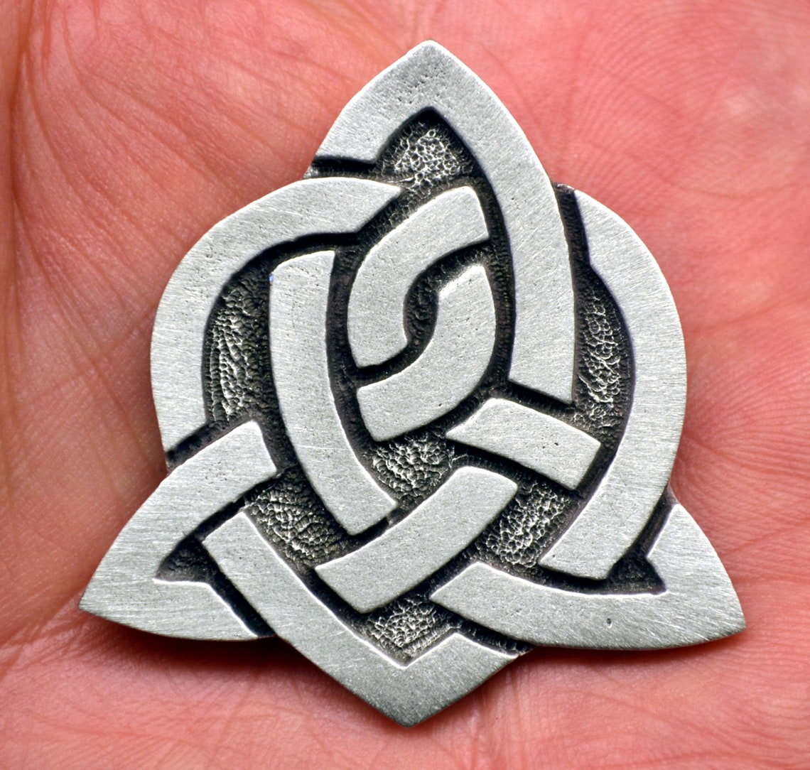 Celtic Sister Knot Pin Celtic Pin Celtic Jewelry Etsy