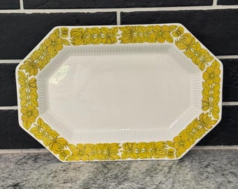 インディペンデンス アイアンストーン イエローブーケ サービングプラッタートレイ