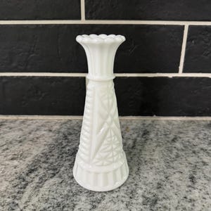 Anchor Hocking Milk Glass Vase