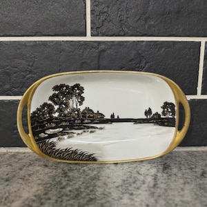 Morimura Nippon Porcelain Hand Painted Vintage Dish