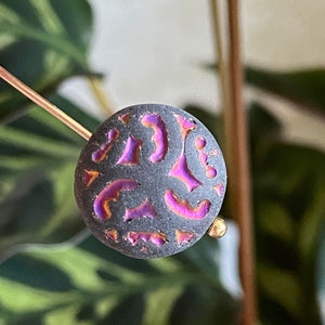 Czech Glass Beads - Round Beads - Focal Beads - Lentil Beads - Coin Beads - 14mm - 8 pcs