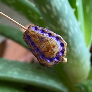 Drop beads - Czech glass beads - Teardrop beads - Glass teardrop beads - Tear drop beads - 17x12mm - 6 pcs