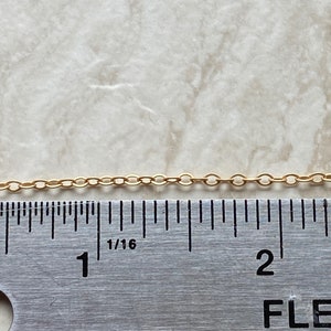Matt Gold Chain Matte Gold Cable Chain - Matte Gold Chain - Gold Chain - Gold Cable ...