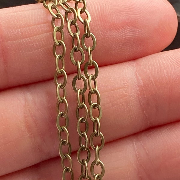 Vintaj Brass Chain Etsy