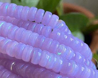 Spacer beads - Czech beads - Rondelle beads - Czech glass beads - Heishi beads - 6x3mm - 50 pcs