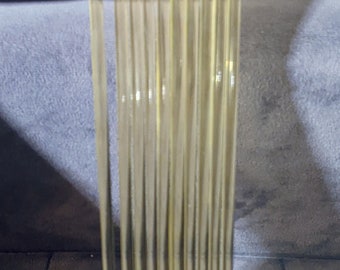 Effetre Uranium Yellow Glass Rods COE 104