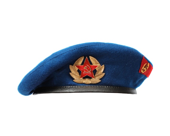 Soviet State Security Special Units Beret, USSR Army Beret Hat, Vintage  Soviet Beret, Woolen Army Beret Hat, Red Army Hat, Soviet Gift