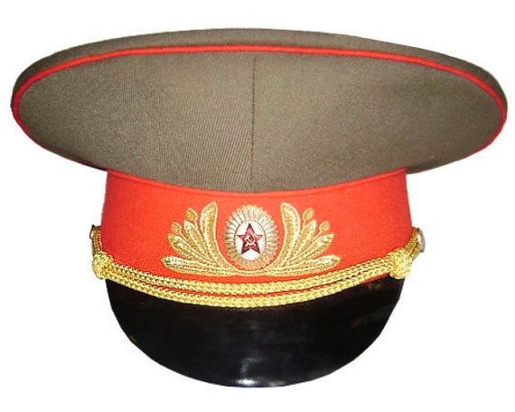 Soviet Field Generals Hat, Soviet Union Hat, Sovi… - image 1
