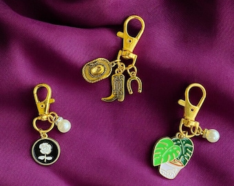 Custom Bag Charm, Personalized Bag Charm, Choose Your Own Charms, Fashion Purse Charm, Personalized Accessories, Purse Gifts, Bag Charm Clip