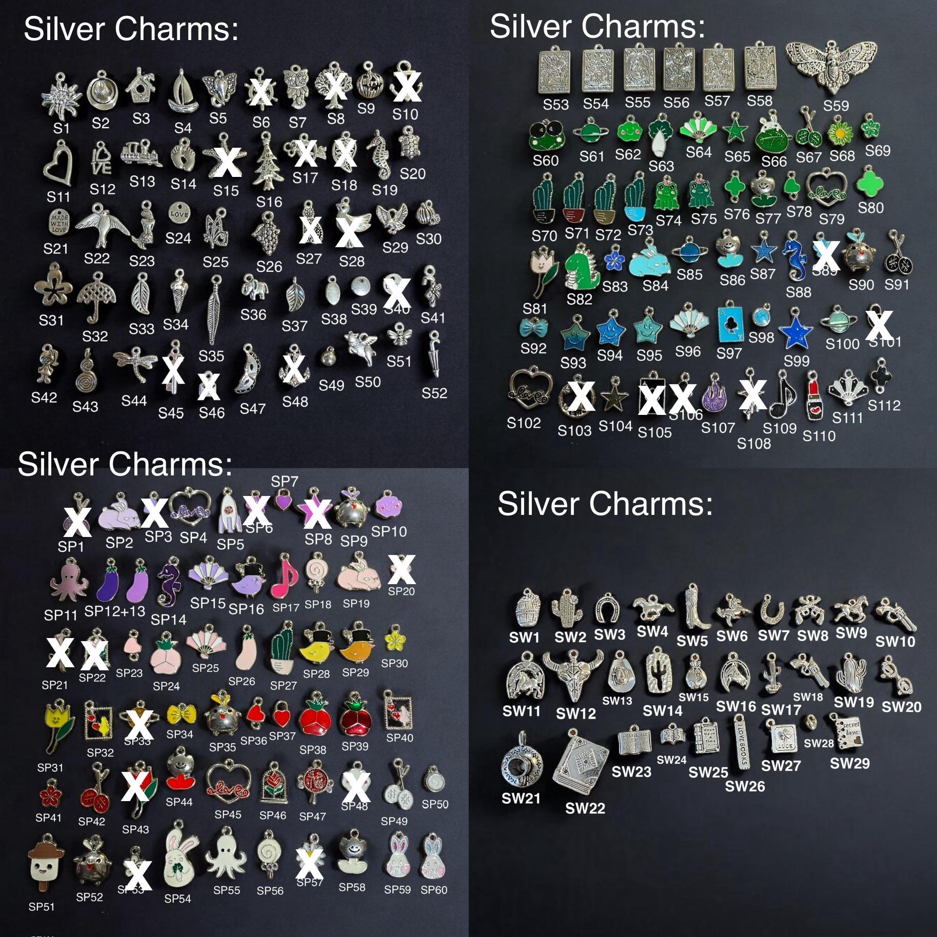Personalisierte Charm-Taschenkette, personalisierte Taschenkette, Wähle deine eigenen Charms, Geschenke für Sie, Taschenaccessoires