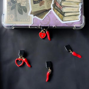Spicy Romance Kindle Charm, Spicy Charms, Dark Romance Charms, Reading Accessories, Kindle Accessories, Book Gifts, Kindle Charms