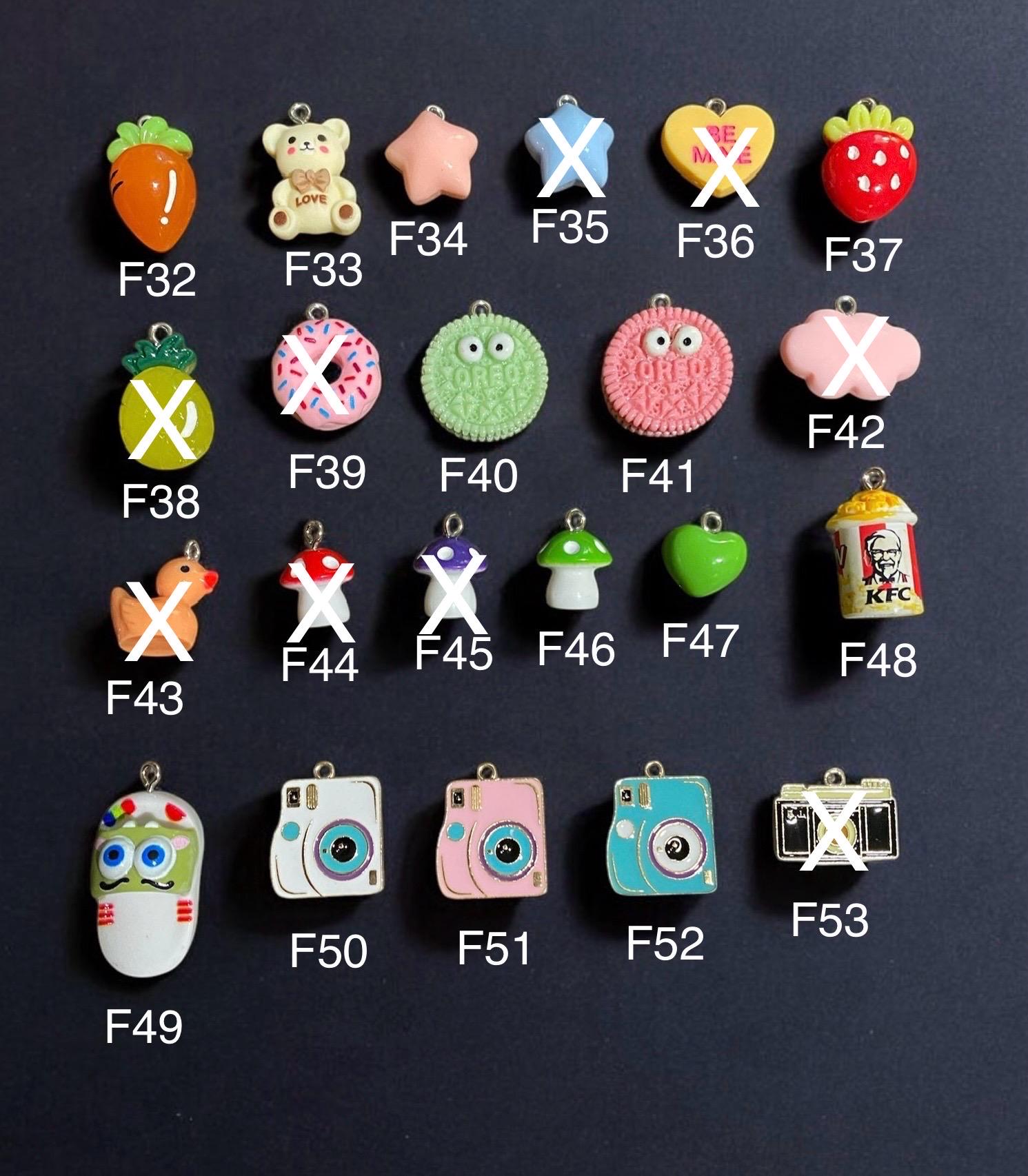 Personalisierte Charm-Taschenkette, personalisierte Taschenkette, Wähle deine eigenen Charms, Geschenke für Sie, Taschenaccessoires