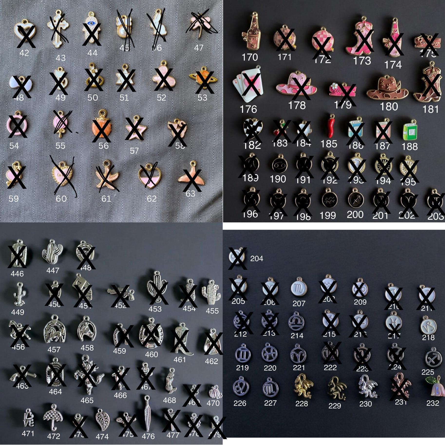 Personalisierte Charm-Taschenkette, personalisierte Taschenkette, Wähle deine eigenen Charms, Geschenke für Sie, Taschenaccessoires