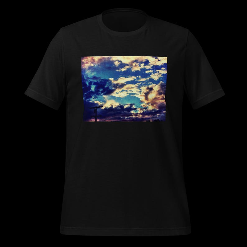 Vivid Sky Premium Designer T-Shirt